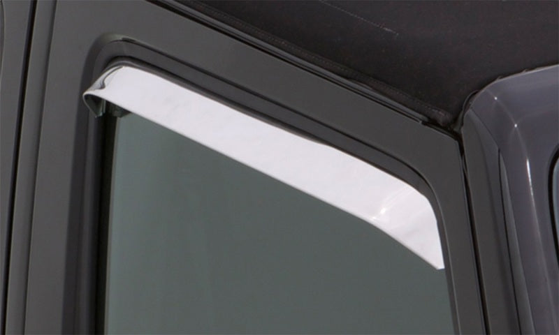 Déflecteurs de fenêtre AVS 84-90 Ford Bronco Ii Ventshade 2 pièces - Acier inoxydable