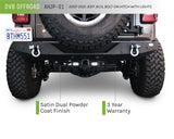 Attelage boulonné DV8 Offroad 07-21 Jeep Wrangler (JK/JL) avec feux