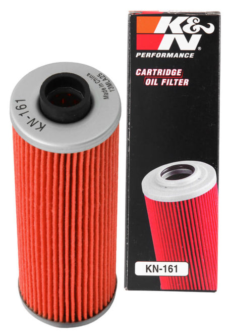 Filtre à huile K&amp;N BMW 1,625 pouces de diamètre extérieur x 5,063 pouces de hauteur