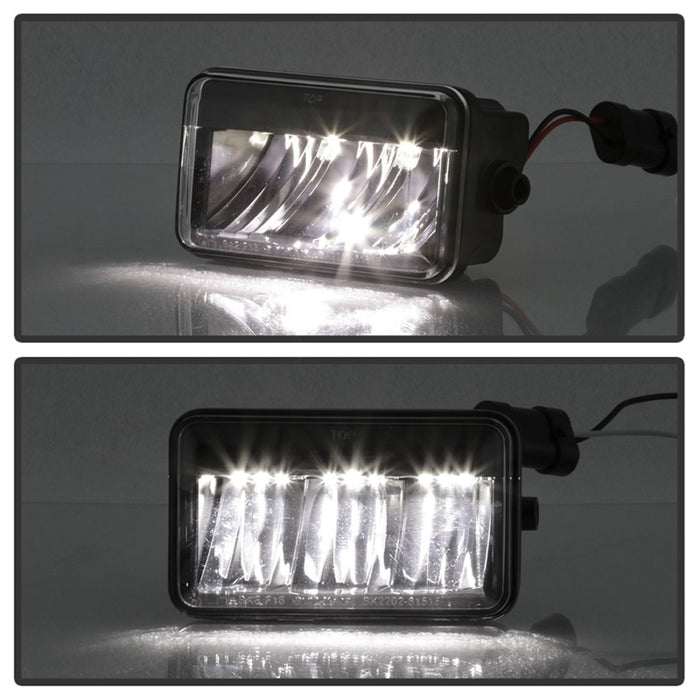 Feu antibrouillard Spyder 15-16 Ford F-150 - Noir FL-YD-FF15015-LED-BK