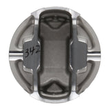 Kit de stock de pistons Wiseco Honda 4v DOME + 6,5 cc STRUTTED 89 MM
