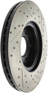 Rotors avant droit rainurés et percés StopTech 07-09 Mazda 3