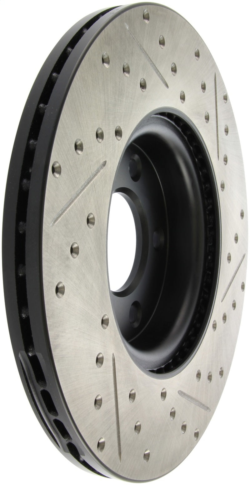 Rotors avant droit rainurés et percés StopTech 07-09 Mazda 3