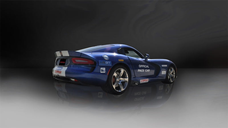 Dodge Viper GTS 8.4L V10 Corsa 13-13 Échappement manuel Xtreme Cat-Back