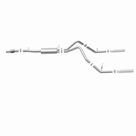 Magnaflow 14 Chev Silverado V8 5.3L SC Cabine Double Sortie Arrière Split SS Cat Back Perf Exhaust