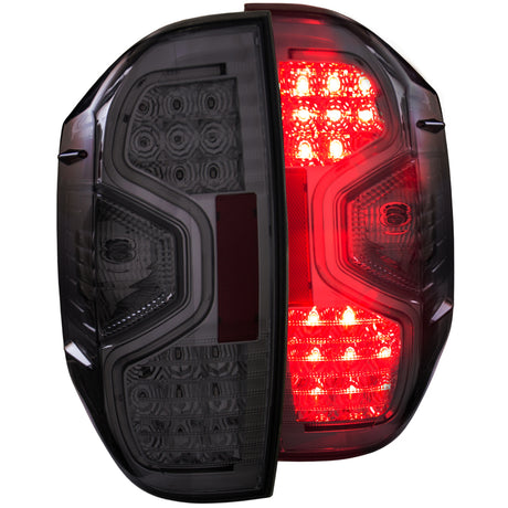 Feux arrière à LED ANZO 2014-2015 Toyota Tundra Fumés