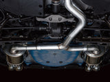 Échappement AWE Tuning 2022+ VB Subaru WRX Touring Edition - Embouts chromés argentés