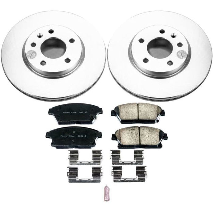 Kit de freins avant Power Stop 12-17 Buick Verano Z17 Evolution Geomet avec revêtement