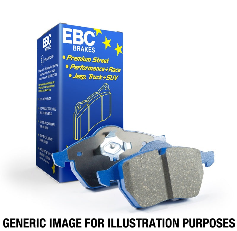 Plaquettes de frein arrière EBC 08-10 BMW M3 4.0 (E90) Bluestuff