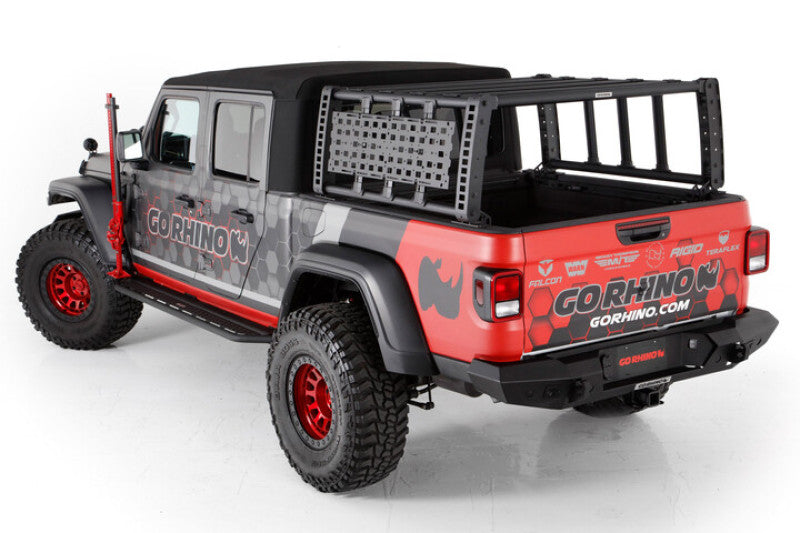 Porte-bagages Go Rhino 19-21 Jeep Gladiator XRS Overland Xtreme - Boîte 2 (Req. gor5950000T-01)