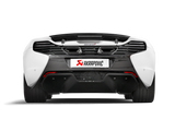 Ligne Slip-On Akrapovic 14-17 McLaren 650S/650S Spyder (titane) avec embouts en carbone