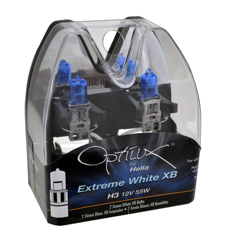 Ampoule Xen blanche Hella H3 12V 55W XB (paire)