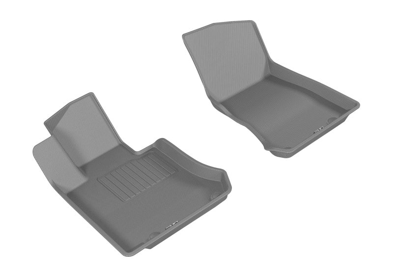 Tapis de sol 3D MAXpider 2016-2020 Mercedes-Benz Classe GLC X205 Kagu 1ère rangée - Gris