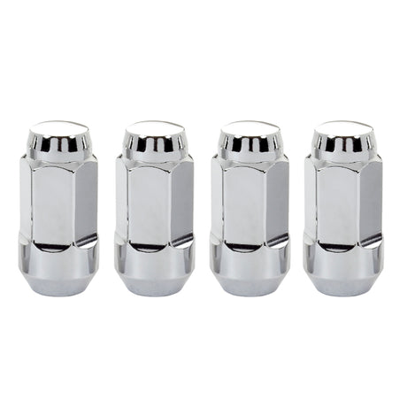 Écrou de roue hexagonal McGard (siège conique de style bombé) M14X1,5 / 22 mm hexagonal / 1,945 po de longueur (paquet de 4) - Chrome