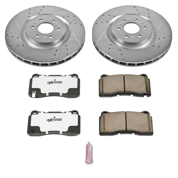 Kit de freins avant Power Stop 04-07 Cadillac CTS Z26 Street Warrior