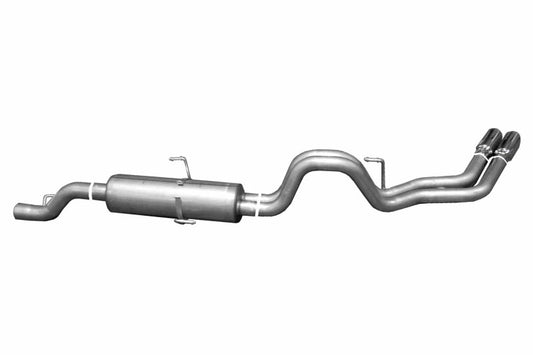 Gibson 03-04 Dodge Ram 2500 SLT 5.7L 2.5in Cat-Back Dual Sport Exhaust - Aluminized