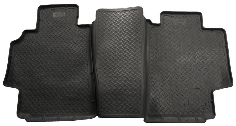 Revêtements de sol noirs Husky Liners 98-01 pour Dodge Ram 1500/2500/3500 Quad Cab Classic Style 2e rangée