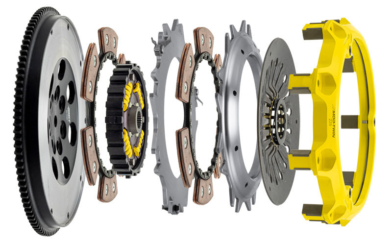 Kit de course ACT EVO 8/9 5 vitesses uniquement Mod Twin XT avec moyeu à ressort et capuchon de couple 1120 pi/lb, pas pour une utilisation sur route