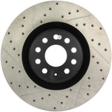 Rotor avant droit fendu et percé StopTech 09 VW Passat CC / 06-09 Passat