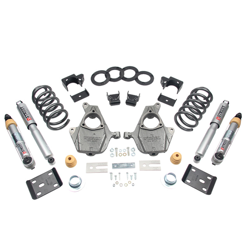 KIT D'ABAISSEMENT Belltech 16.5-17 Chevy Silverado toutes cabines 2W 3-4F/ 7R