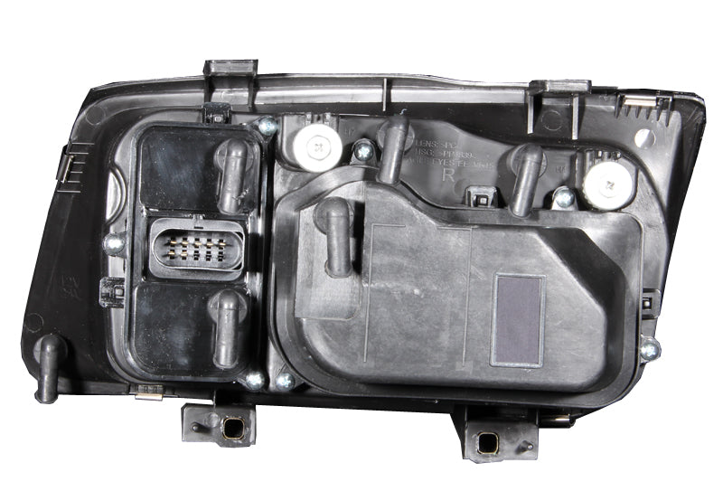 Phares de projecteur ANZO 1999-2005 Volkswagen Jetta avec halo noir (CCFL)