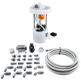 DeatschWerks 06-11 Honda Civic Si K20 DW400 Module de pompe et kit de retour avec conduites de carburant CPE