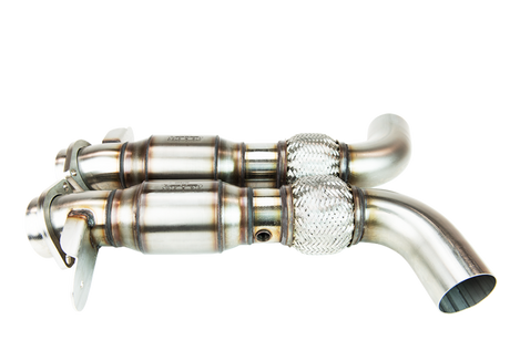 Kooks 2015+ Ford Mustang GT350 5,2 L 3 po x 2-3/4 po Green Cat SS X-Pipe Kooks HDR requis