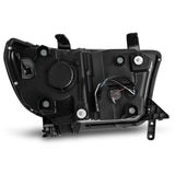 Phares à LED AlphaRex 07-13 Toyota Tundra NOVA Proj noirs avec lumière active/signal séquentiel/DRL