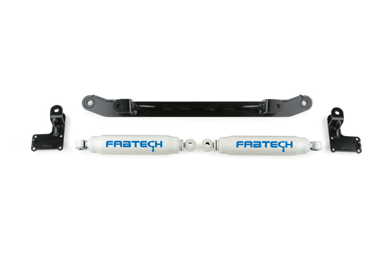 Système de stabilisation à double direction Fabtech 07-14 GM C/K1500 2WD/4WD avec amortisseurs performants