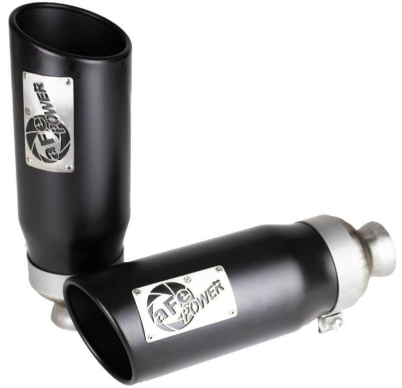 Embouts d'échappement de rechange aFe MACH Force-XP 4-1/2 po en acier d'origine - Dodge Ram 2021+ (5,7 L V8) - Noir