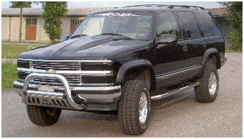 Bushwacker 97-99 Chevy Tahoe Extend-A-Fender Style Flares 4 pièces 4 portes uniquement - Noir