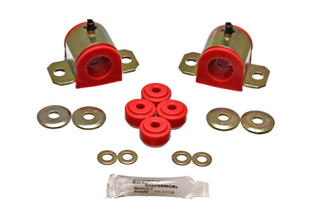 Bagues de barre stabilisatrice avant 25 mm rouges pour Honda Prelude 92-01 Energy Suspension (bagues de liaison d'extrémité de barre stabilisatrice a