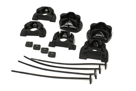 Energy Suspension 92-00 Honda Civic (sauf 99-00 Si) / 93-97 Del Sol Black Motor Mount Inserts (Man
