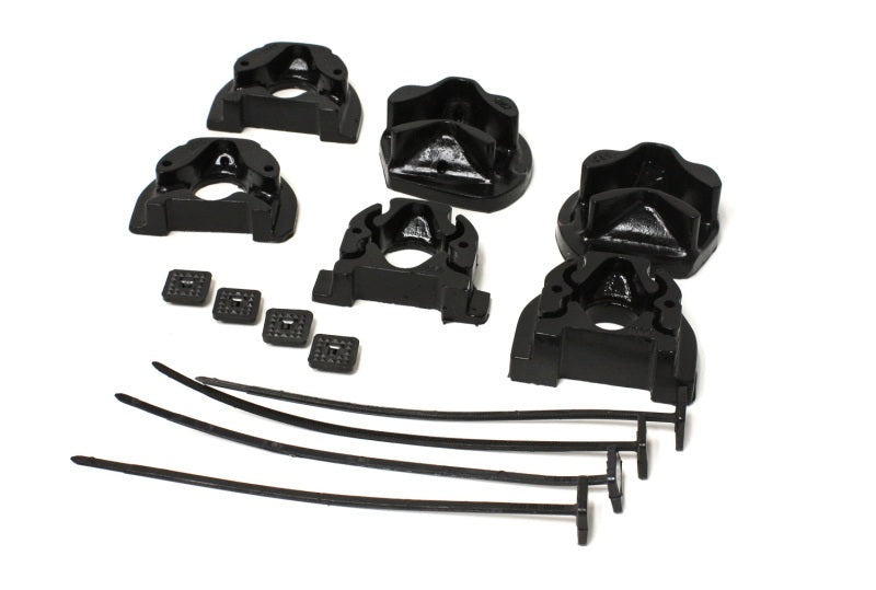 Energy Suspension 92-00 Honda Civic (sauf 99-00 Si) / 93-97 Del Sol Black Motor Mount Inserts (Man