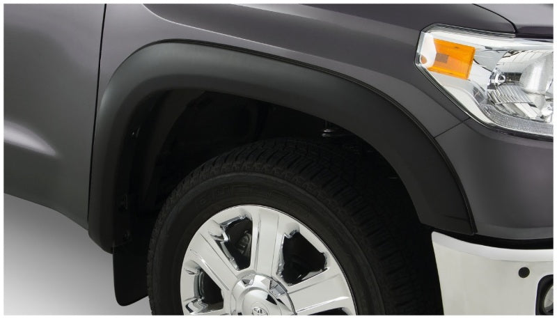 Élargisseurs de toit style OE Bushwacker 16-18 Toyota Tundra Fleetside - 4 pièces 66,7/78,7/97,6 po - Silver Sky