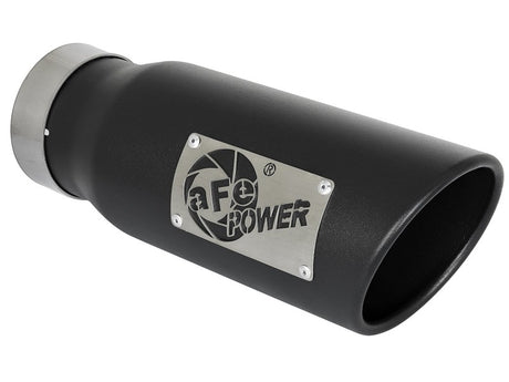 Échappement Cat-Back aFe Gemini XV 3 pouces 304 SS 2021 Ford F-150 V6 2,7 L/3,5 L (tt)/V8 5,0 L avec embouts noirs CO