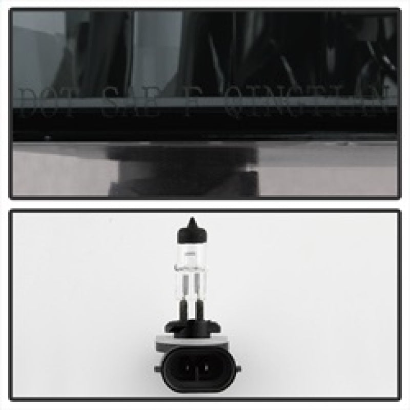 Spyder GMC Sierra 1500/2500 99-02- Feux antibrouillard OEM sans interrupteur Smke FL-CL-GMCY99-SM