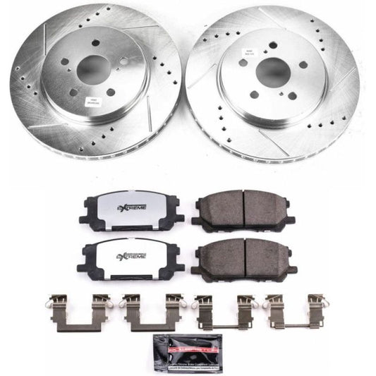 Power Stop 04-06 Lexus RX330 Front Z36 Truck & Tow Brake Kit