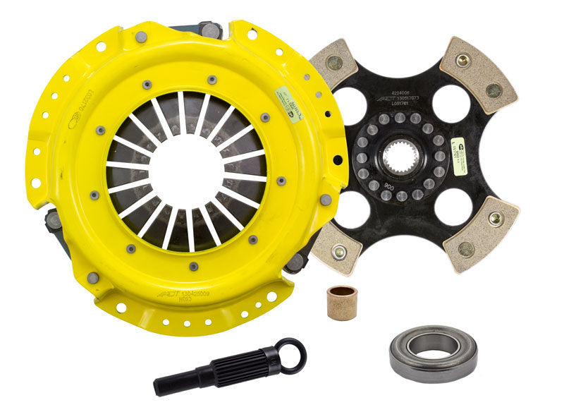 Kit d'embrayage rigide à 4 plaquettes ACT 1989 Nissan 240SX HD/Race