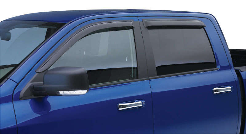 Ensemble de 4 pare-soleil à bande adhésive EGR 16-17 pour Nissan Titan Crew Cab SlimLine - Fumé clair