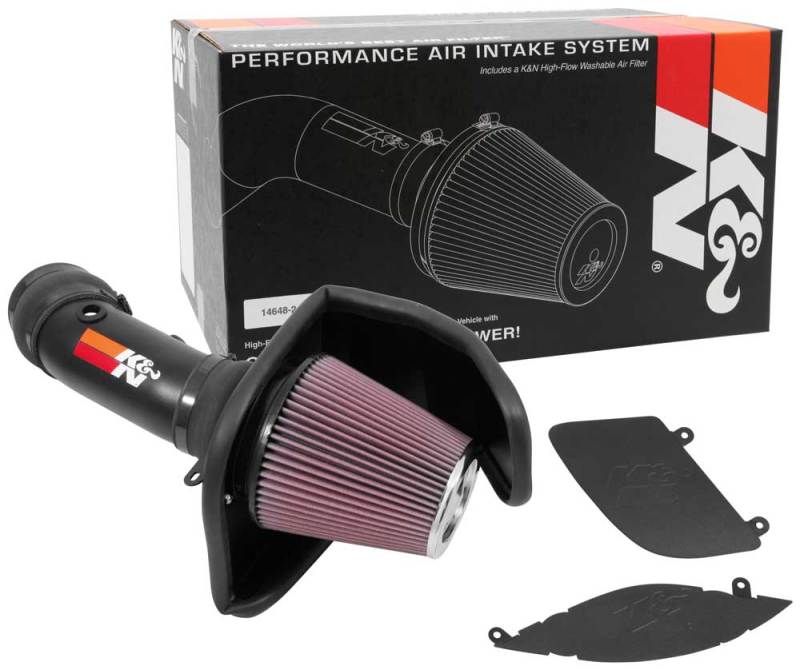 Kit d'admission d'air hautes performances K&amp;N pour Ford F250 V8-6.2LF/I 2017