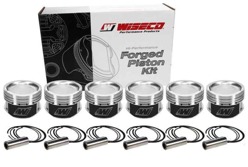 Wiseco VW VR6 2.8L 9:1 82mm Piston Shelf Stock