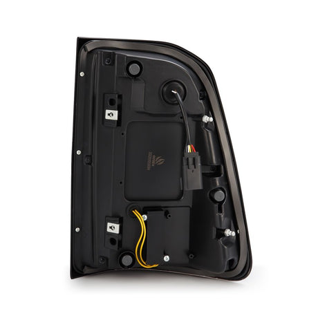 Feux arrière à LED AlphaRex 19-21 Dodge Ram 1500 Luxx-Series noirs avec Activ Light/Seq Signal