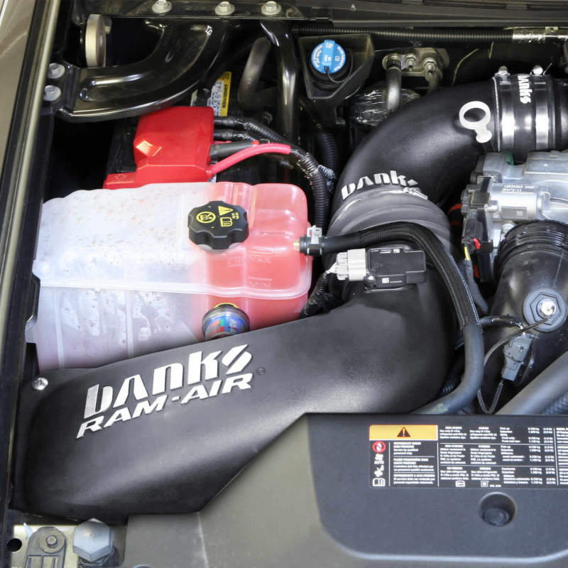 Système d'admission d'air Ram-Air Banks Power 11-12 Chevy 6,6 L LML - Filtre sec
