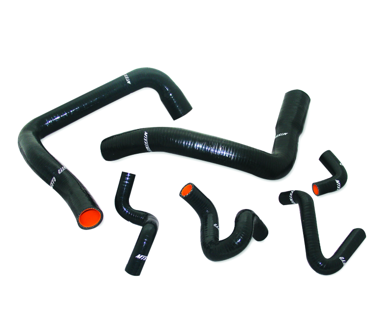 Kit de tuyaux en silicone noir Mishimoto pour Ford Mustang 86-93