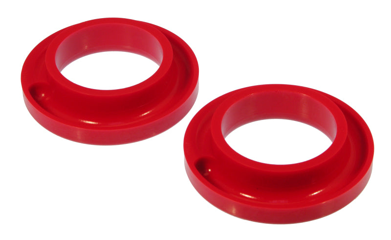 Prothane 99-04 Mustang Cobra IRS Coil Spring Isolators - Red