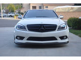 Phares de projecteur halogènes Spyder Mercedes Benz Classe C 08-11 - DRL Blk PRO-YD-MBW20408-DRL-BK
