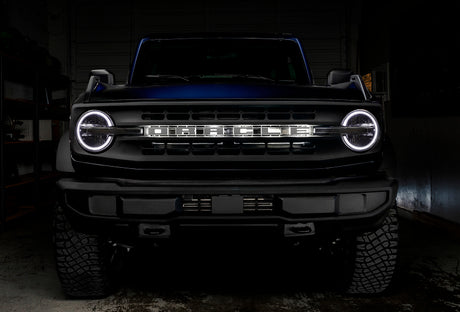 Oracle 2021 Ford Bronco DRL Upgrade w/ Halo Kit - ColorSHIFT w/ BC1 Controller