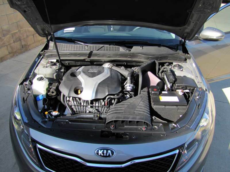 Admission K&amp;N 11-13 Hyundai Sonata 2.0L L4 Turbo / 11-13 Kia Optima 2.0L L4 Turbo Typhoon