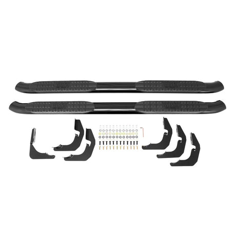 Marchepieds ovales Nerf PRO TRAXX 4 pour Toyota Tundra Double Cab 2007-2018 de Westin - Noir